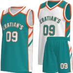 Custom Reversible Basketball Uniform