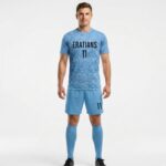 Custom Sublimated Football/Soccer  Kit – Jersey & Shorts - Image 2