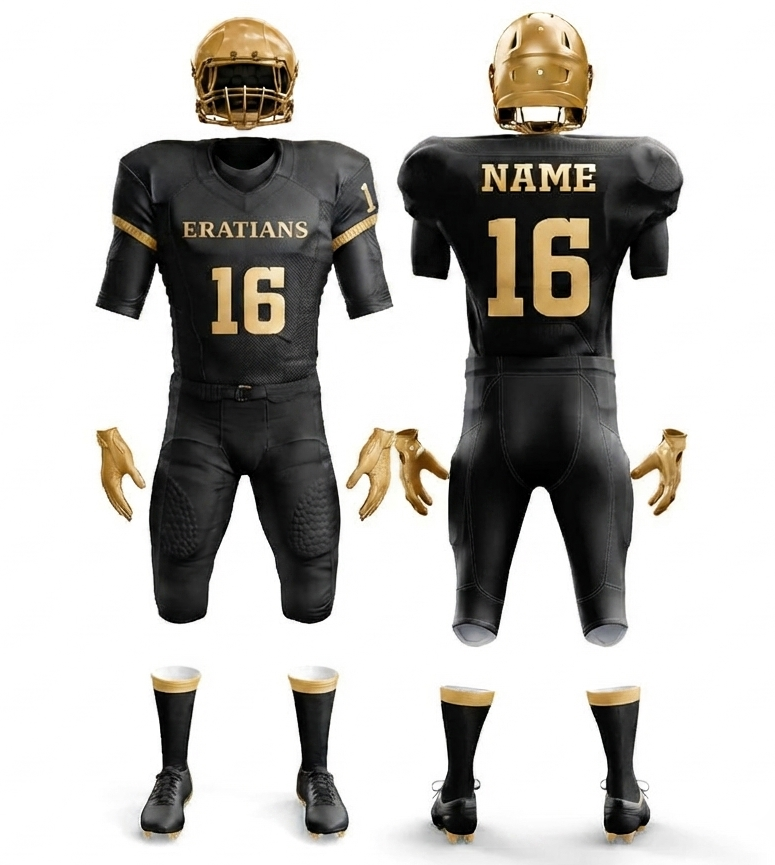 Gemini_Generated_Image_ac54pxac54pxac54 Custom American Football Uniform – Black & Gold Elite Performance Set - Image 1